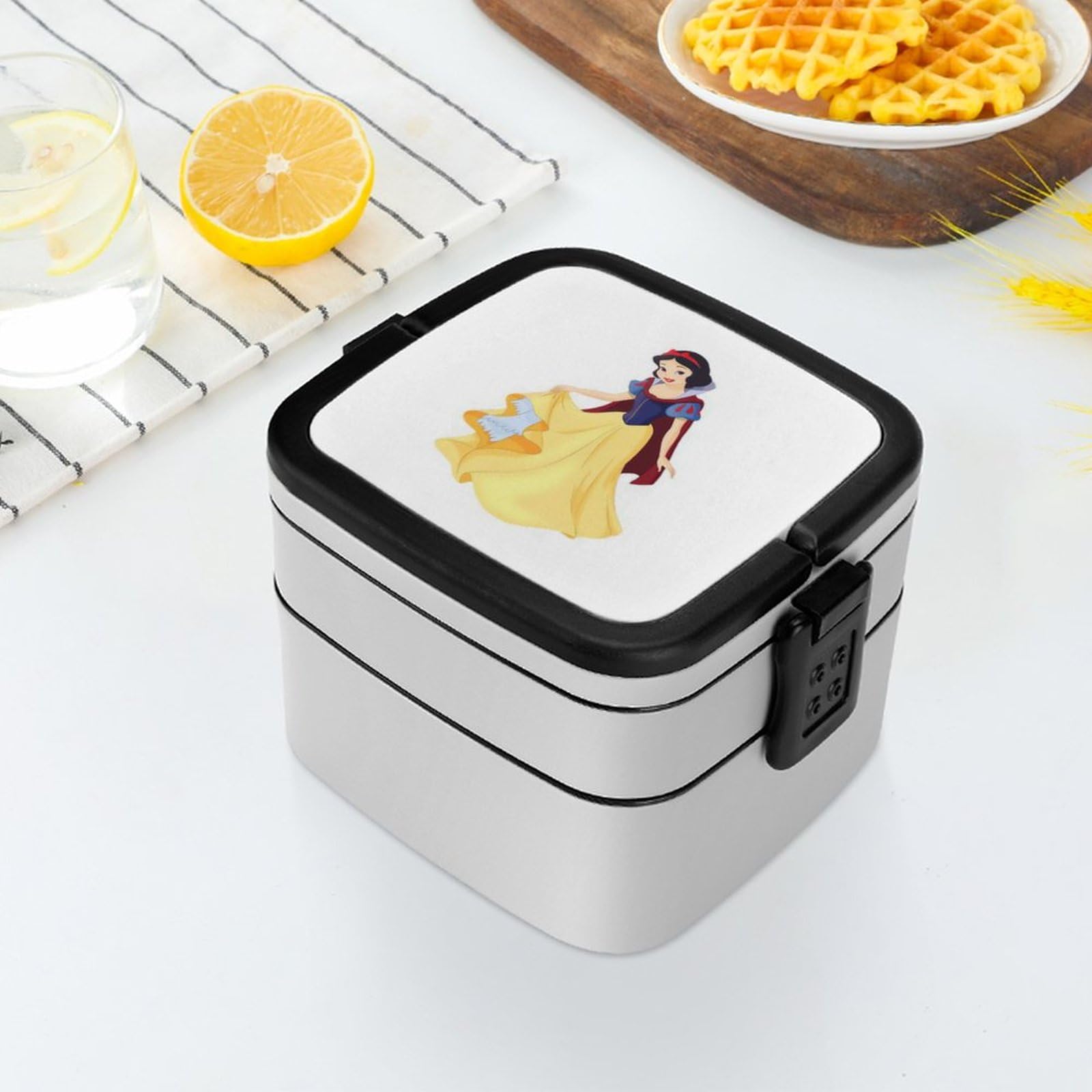 お弁当箱　白雪姫 Amazon | 白雪姫 弁当箱 2段 ふんわり盛れる ランチボックス
